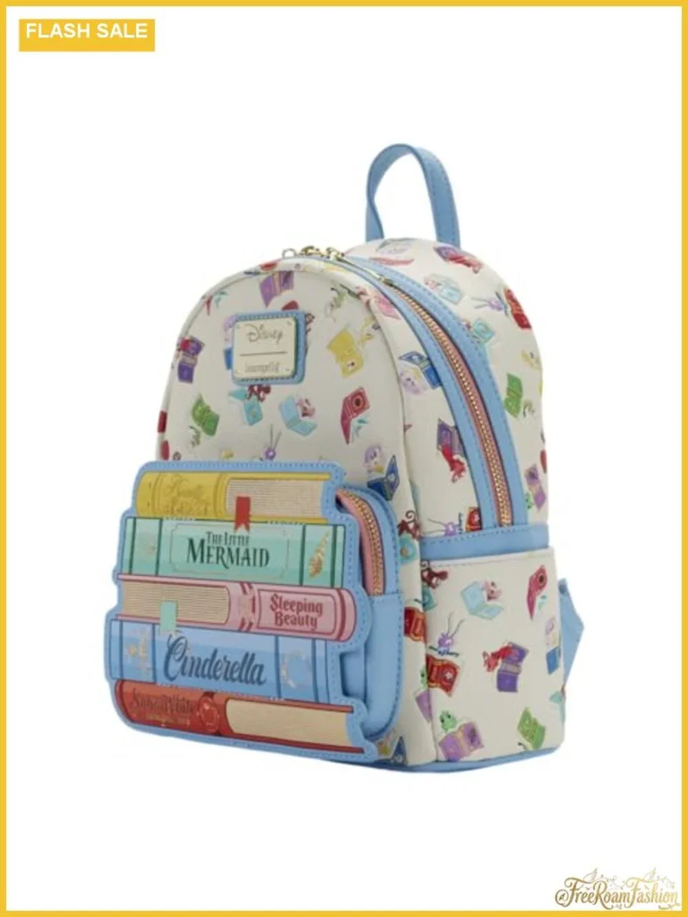 Loungefly Disney Princess Mini Backpack Faux Leather Collectible Bag